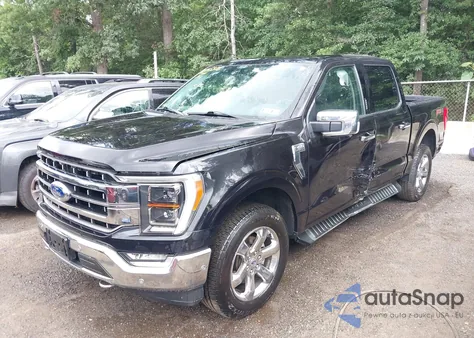 2021 Ford F-150 Lariat from USA, damaged, VIN 1FTFW1E88MKE31287
